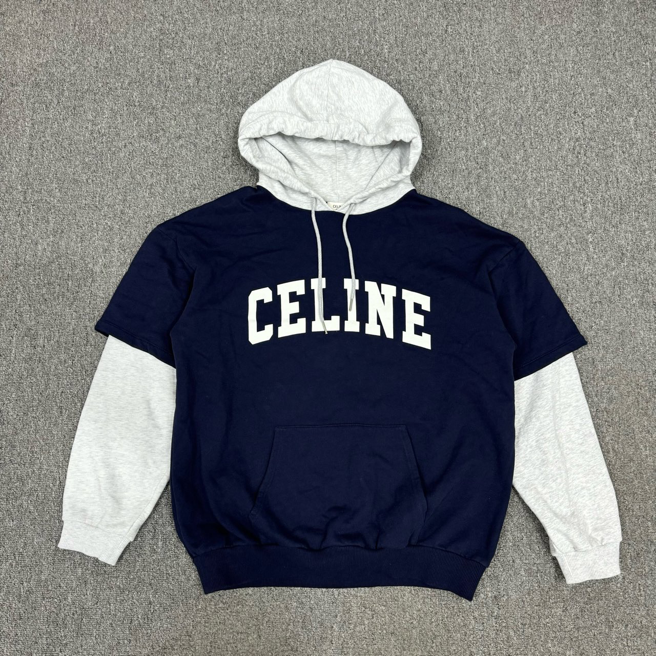11709532 Celine赛琳 假两件拼接卫衣 L码99新