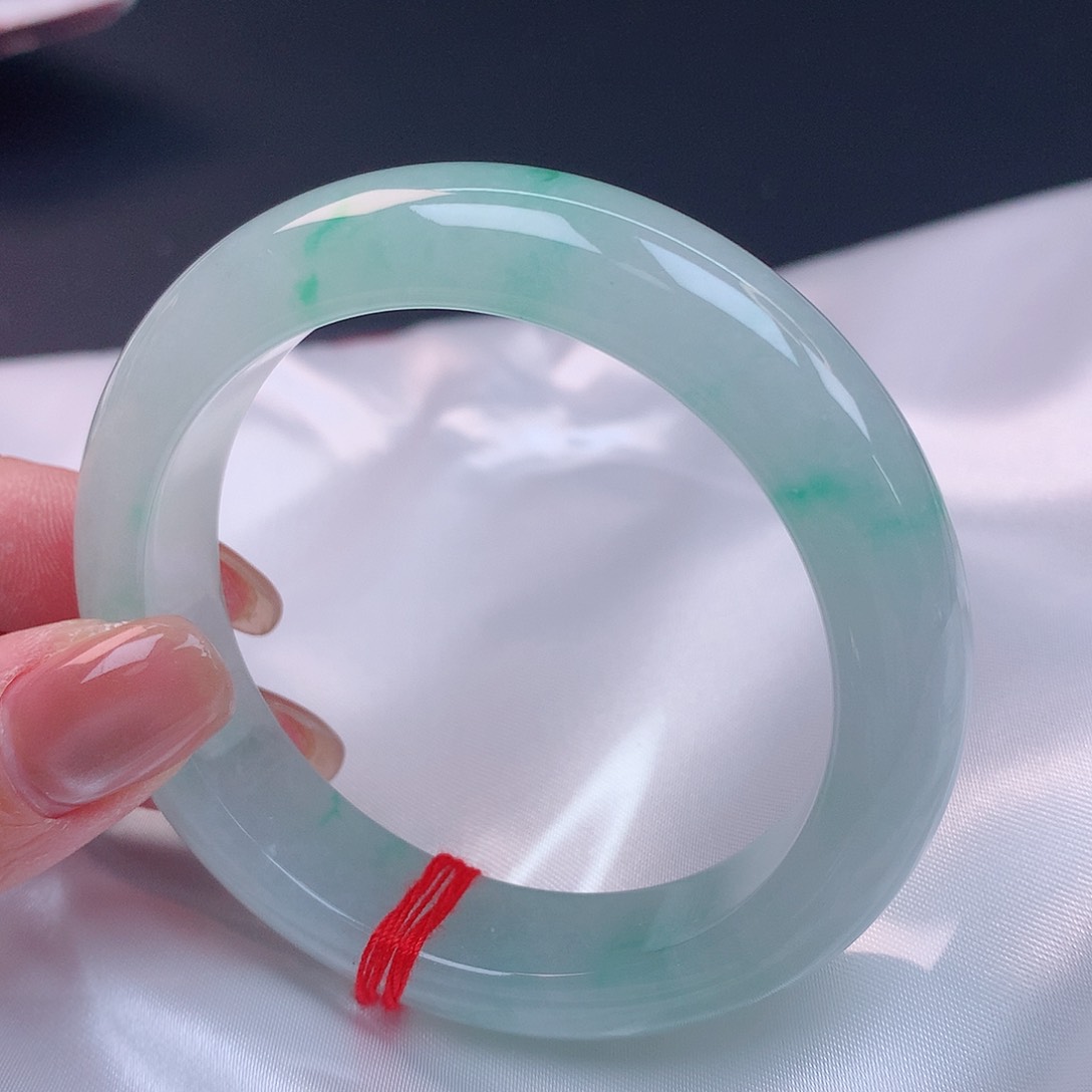 【闪购商品】未镶嵌手镯翡翠蔷*53