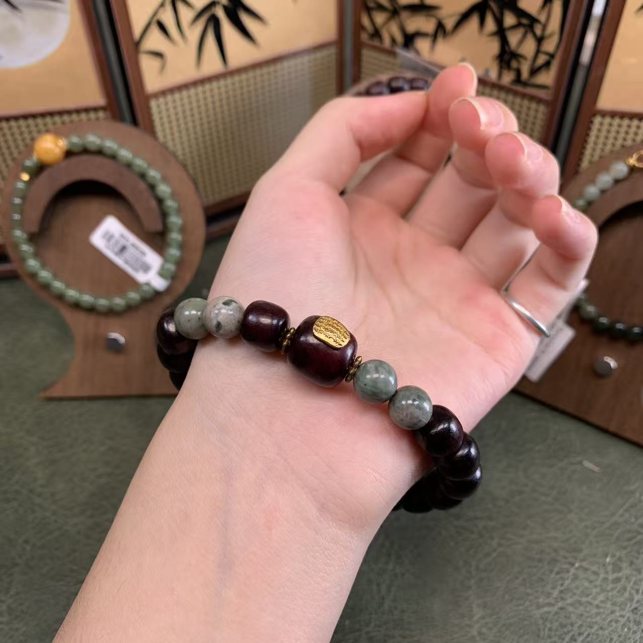 【欢姐专属】MK129血檀五条经文手串