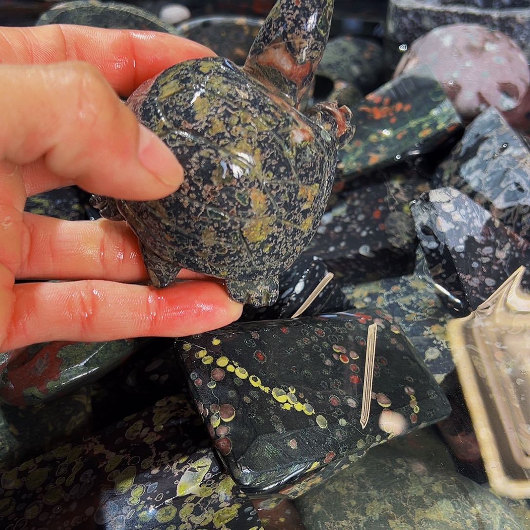 梅花玉鱼缸石茶周边微瑕不退不换