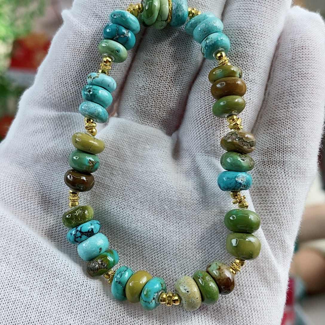 绿松石珠宝奇石未镶嵌