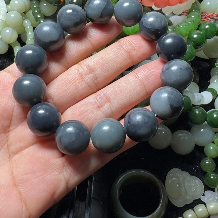 未镶嵌手串和田玉16