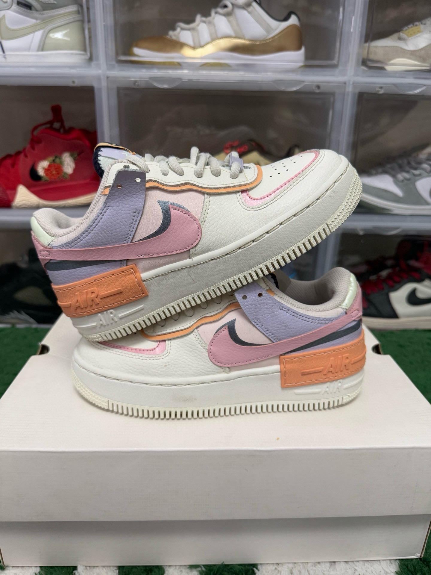 90新 maje 36码/af1白粉休闲鞋/二手正品