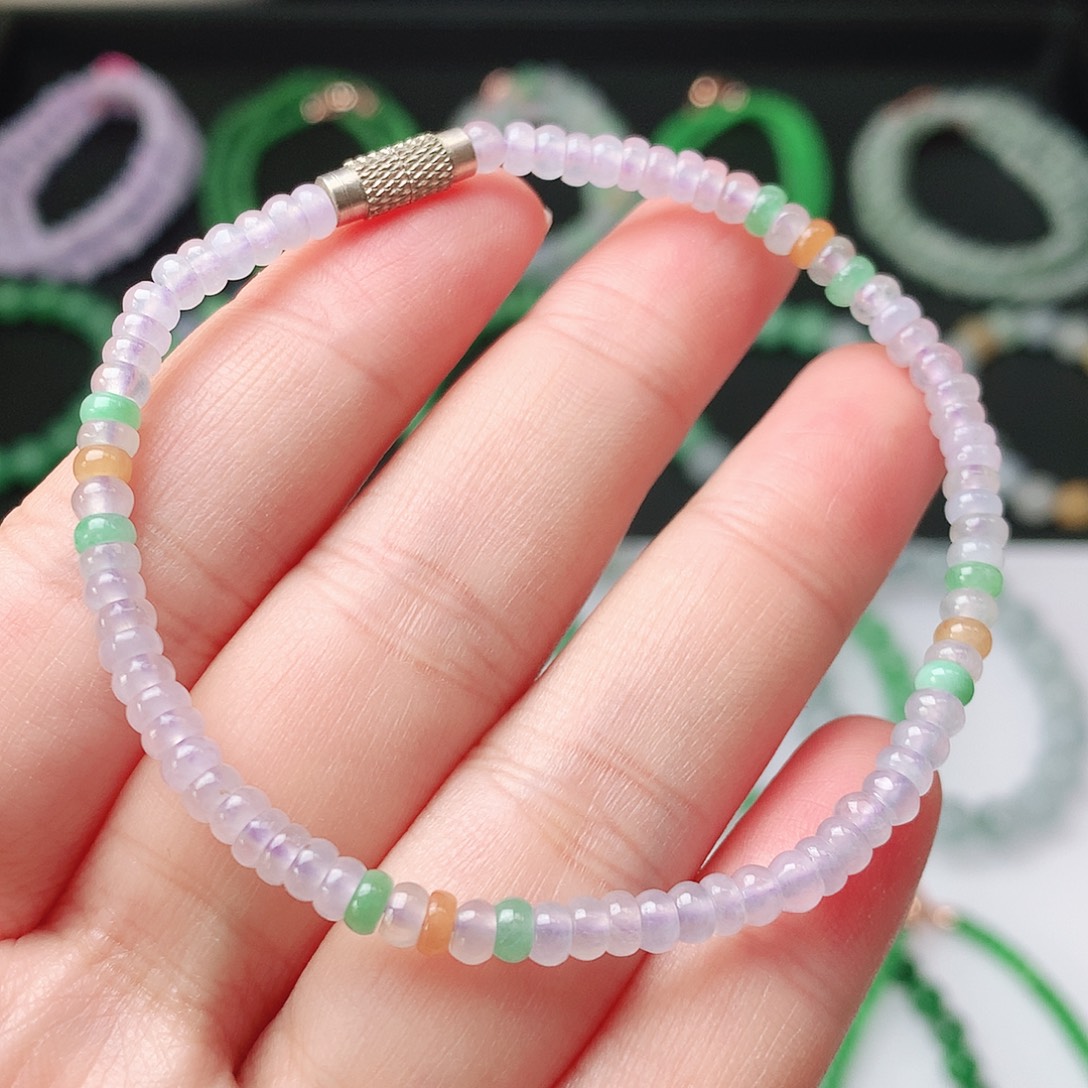 翡翠未镶嵌手链翡翠