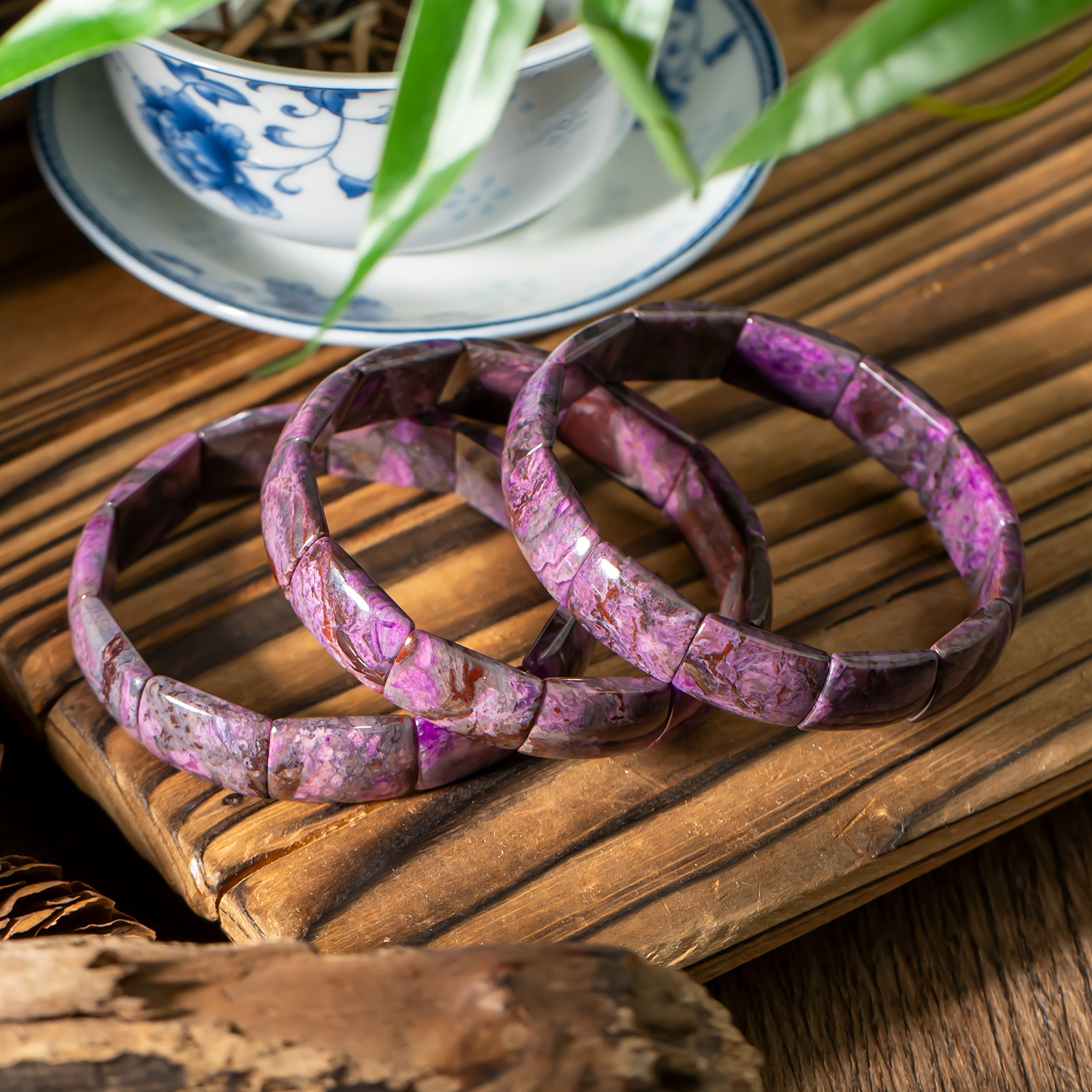 世间臻宝-栀萌丨桃红舒俱来手牌/多样性发/发一件/P7275