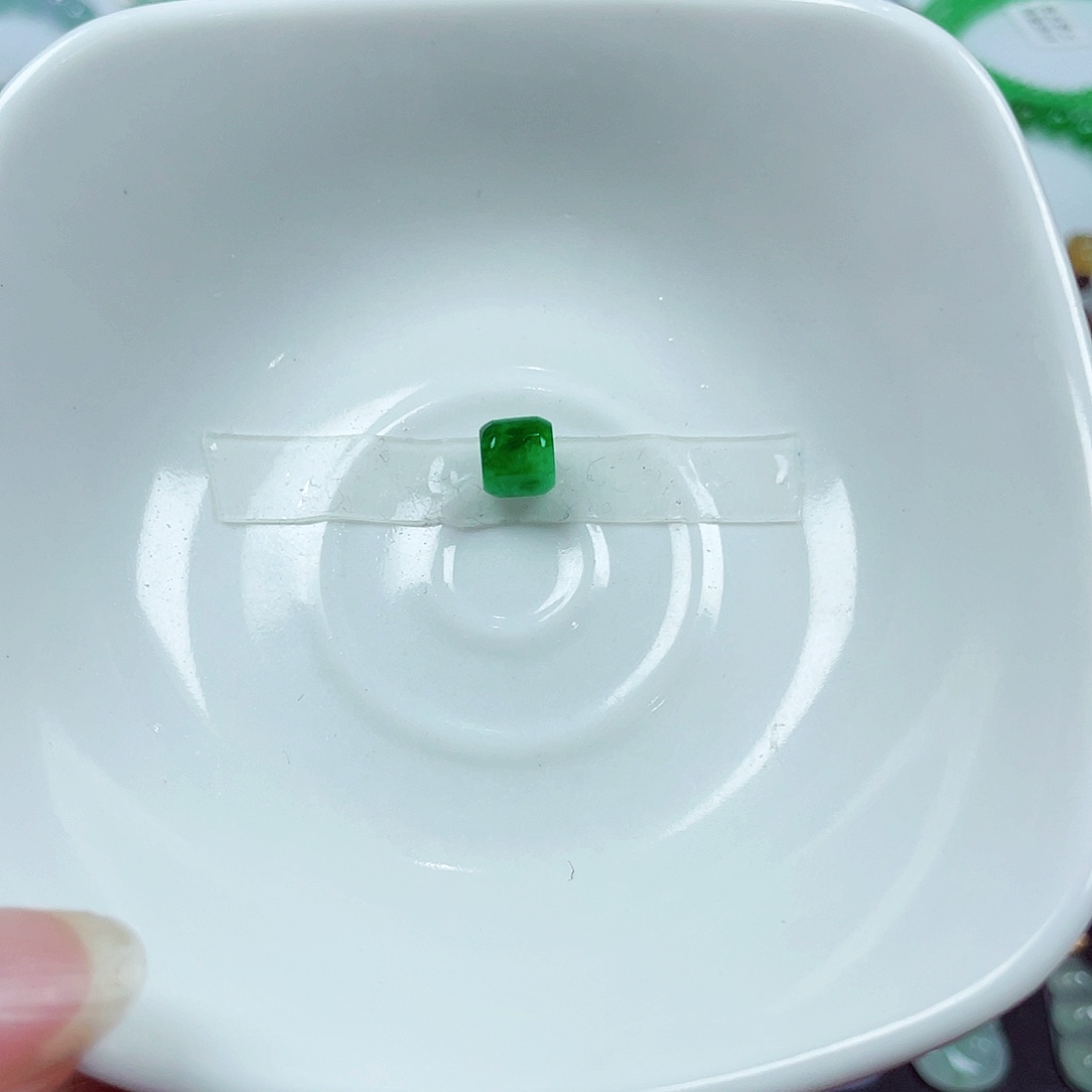 翡翠未镶嵌手链天然缅甸翡翠A货卡6.2-6.7