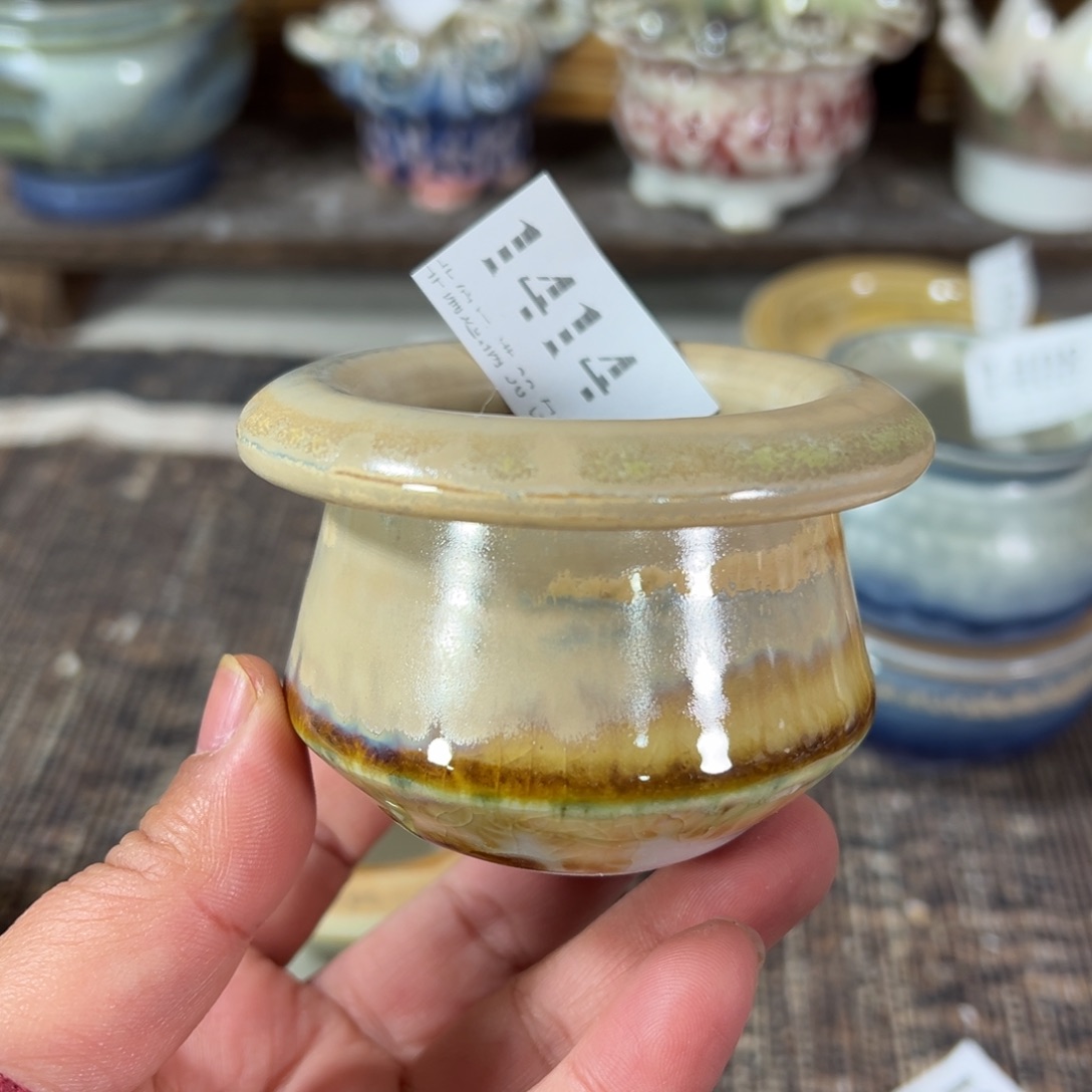 红陶景德镇手工花盆