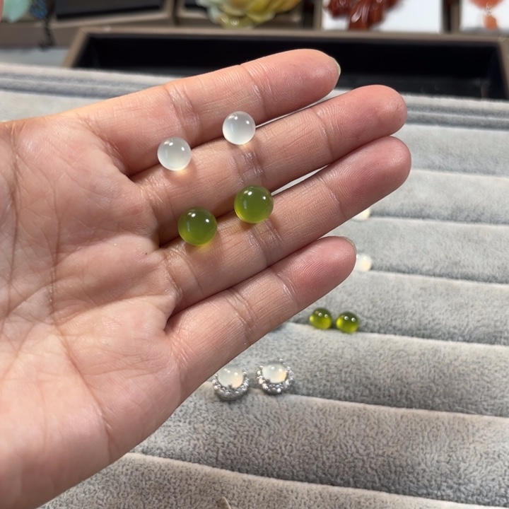 蛇纹石玉手链未镶嵌