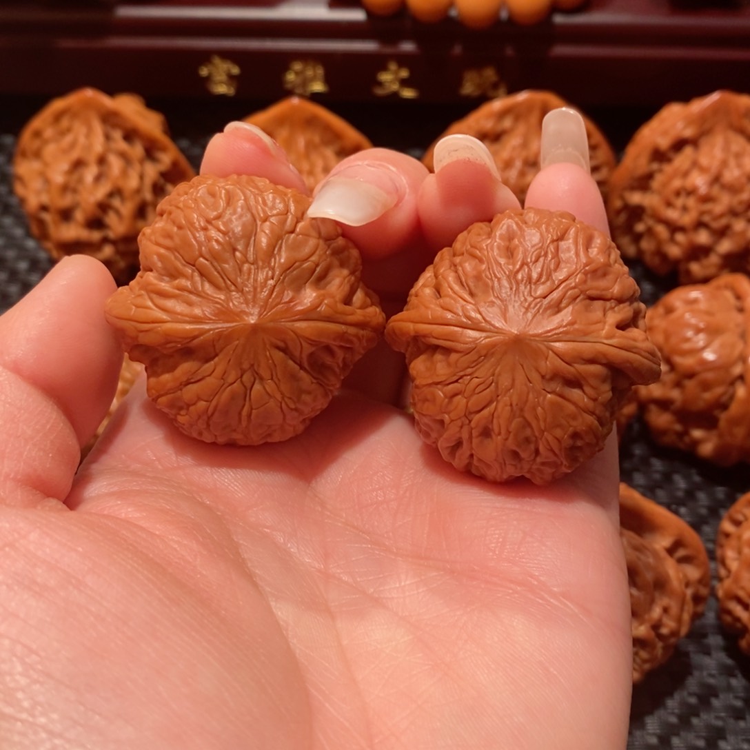 文玩核桃把件铁锤