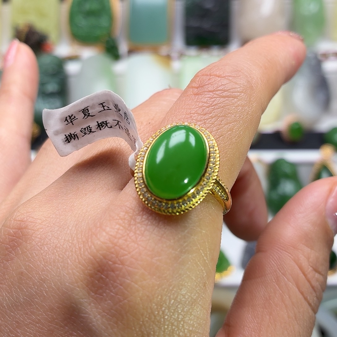 和田玉银S925镶嵌颈饰