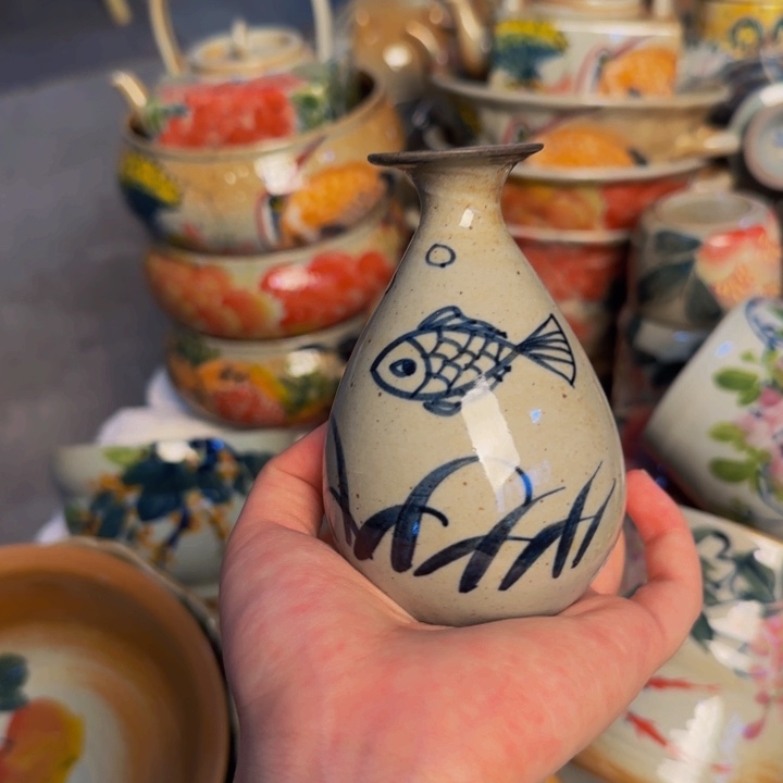 瓷片景德镇陶瓷手工手绘