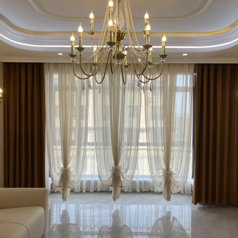 美式现代风窗帘~简约现代风