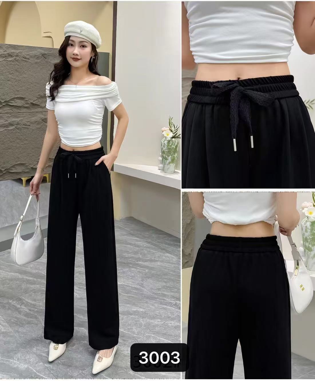 依莎贝拉夏季款大码女装休闲裤 3003