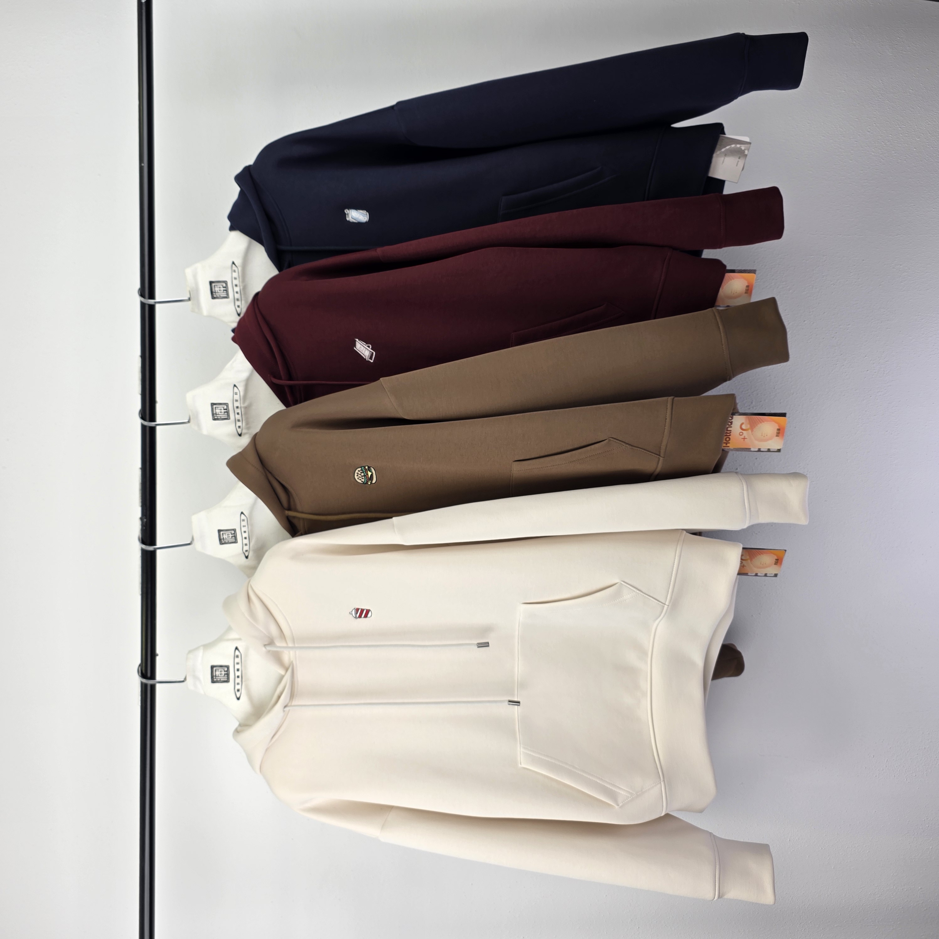 【李美丽专享】 JZD18112141 连帽趣味刺绣卫衣