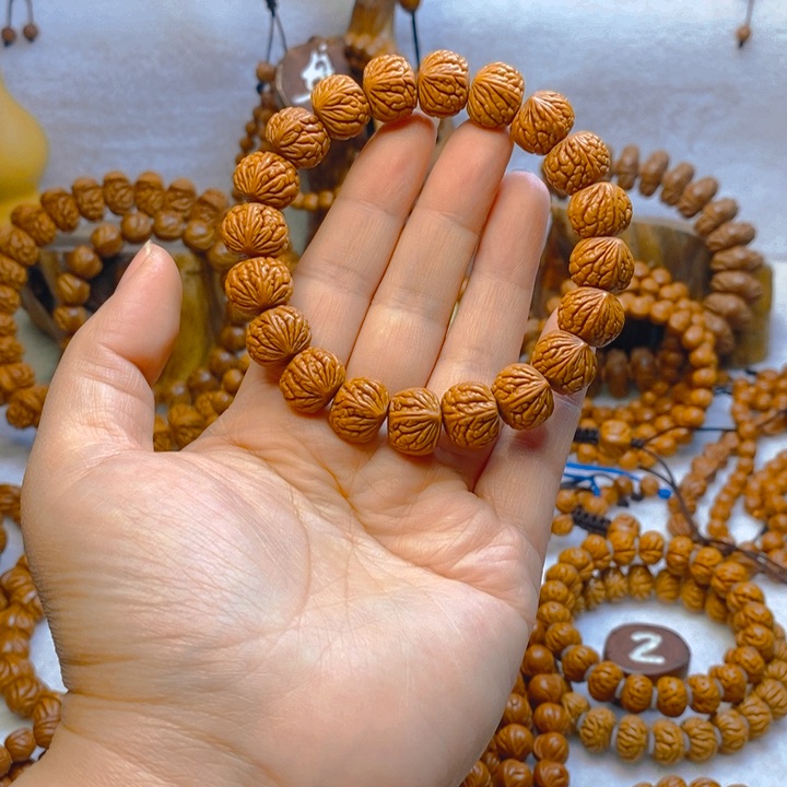 吊坠桃核老树荔枝单圈