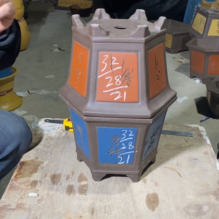 紫砂花盆紫砂紫砂