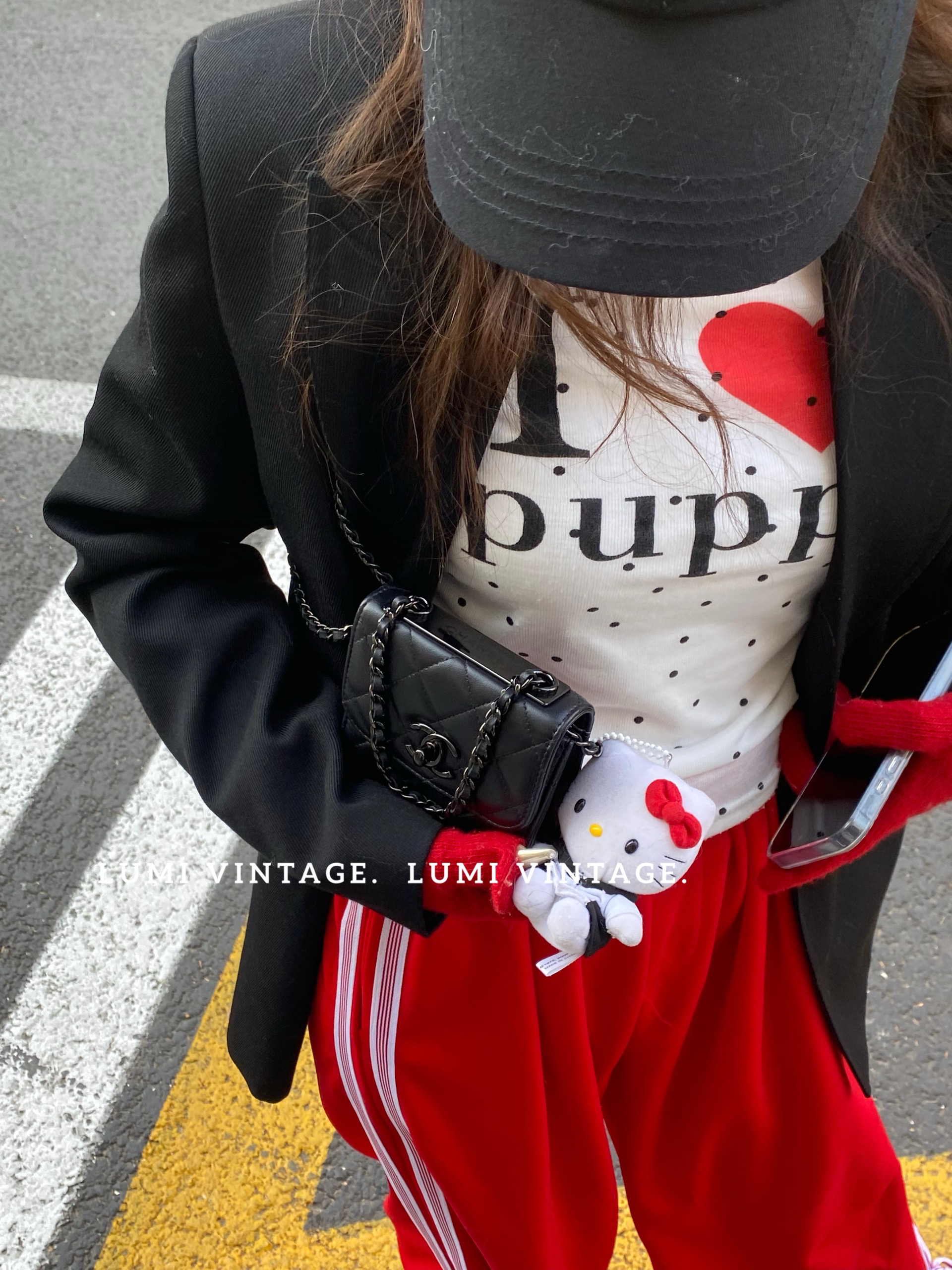 95新 Chanel/香奈儿 Trendy cc mini so black单肩包73032249
