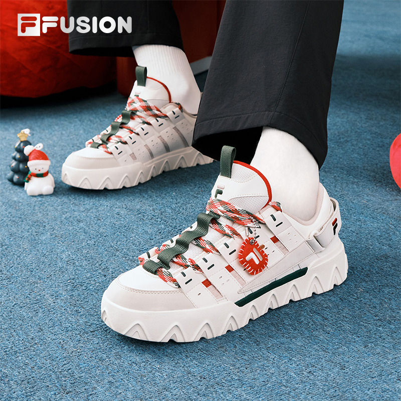 Fila/斐乐26年春季新款情侣【PISA】耐磨防滑休闲滑板鞋T12W612934F