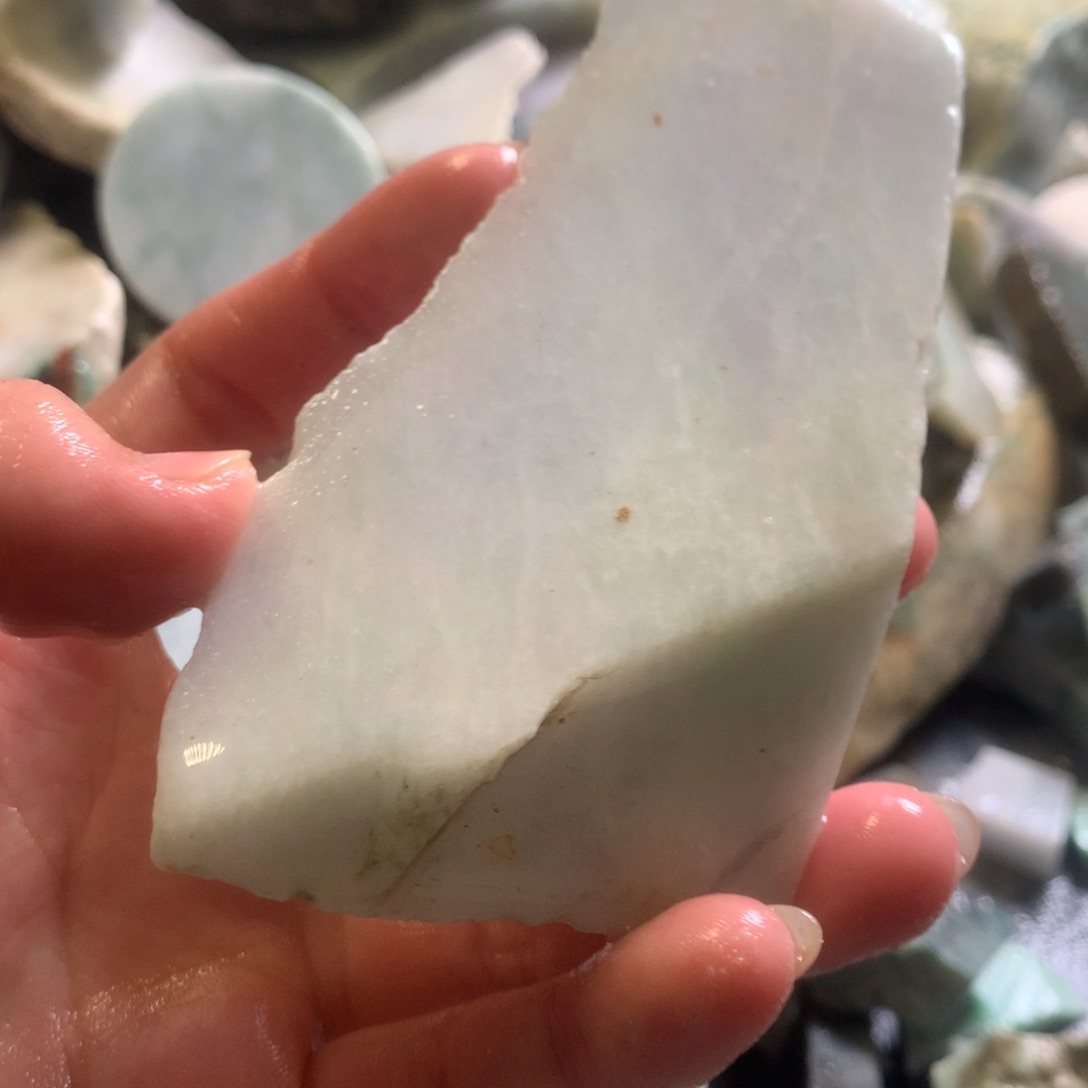 翡翠颈饰未镶嵌缅甸翡翠