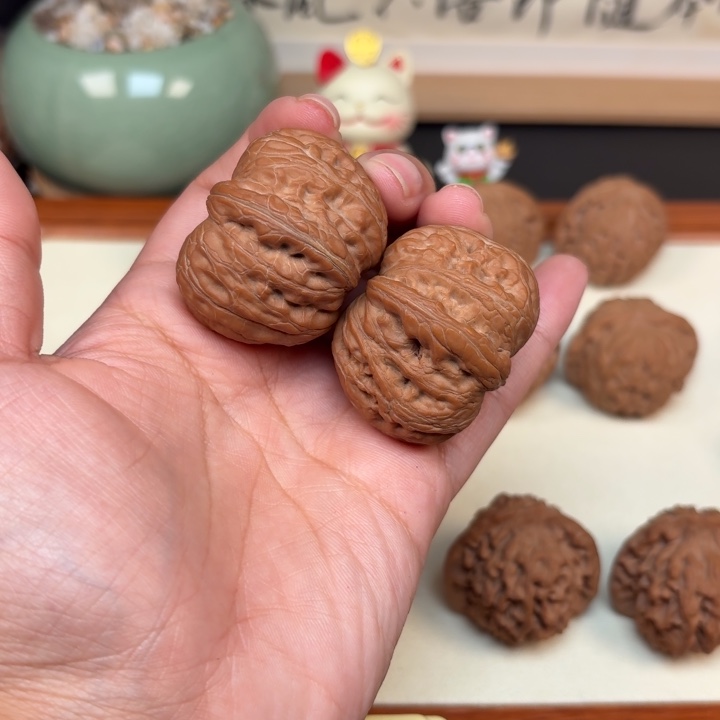 *****把件文玩核桃全品元宝40