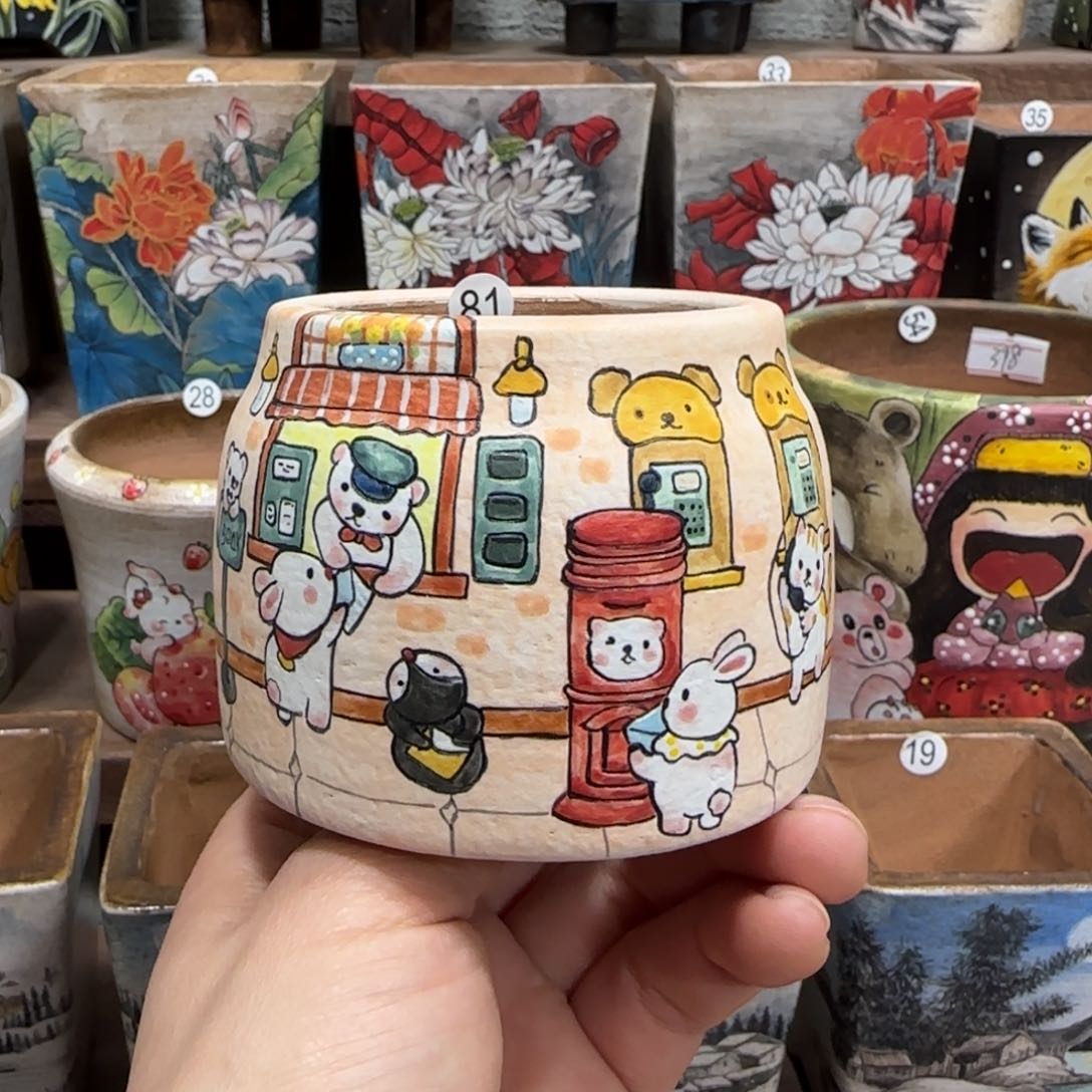 红陶内口5.6厘米左右的