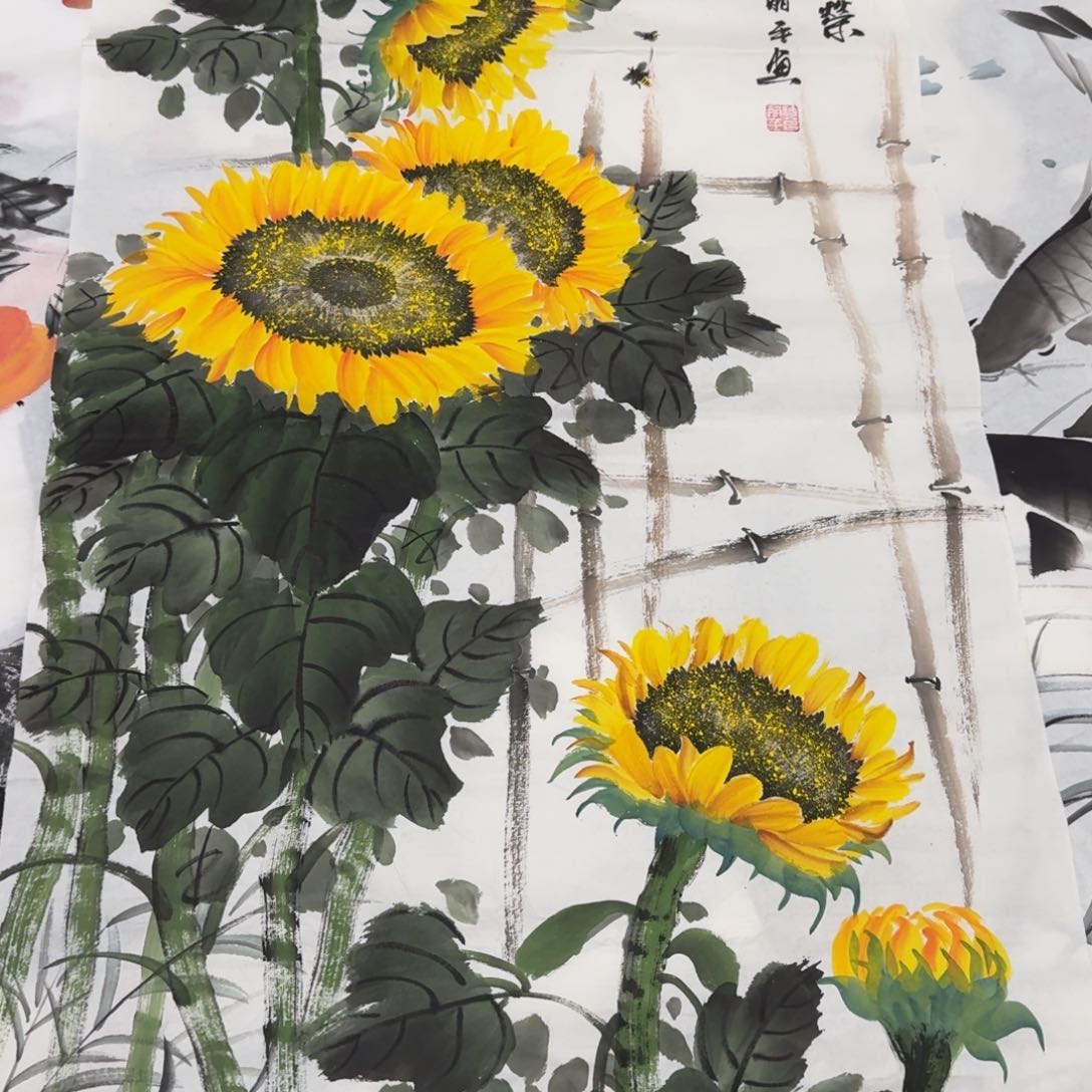 国画晓彤美术馆直播间