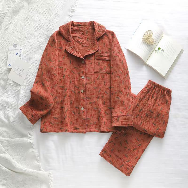 春季轻薄睡衣可爱ins风