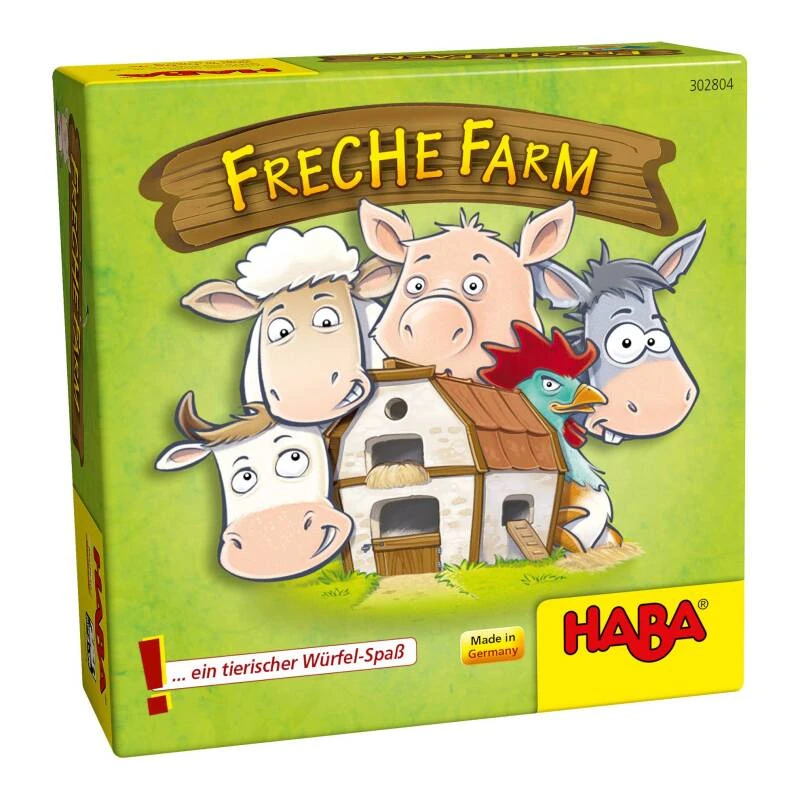 HABA302804 疯狂农场 4岁 儿童桌游