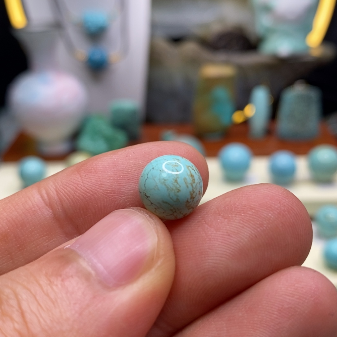 绿松石未镶嵌珠宝奇石10.9