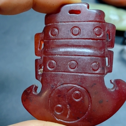 紫金钵盂菩提吊坠