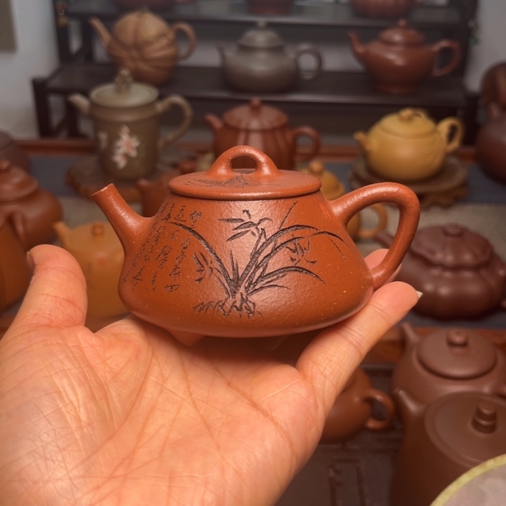 茶壶紫砂手工制作原矿紫砂