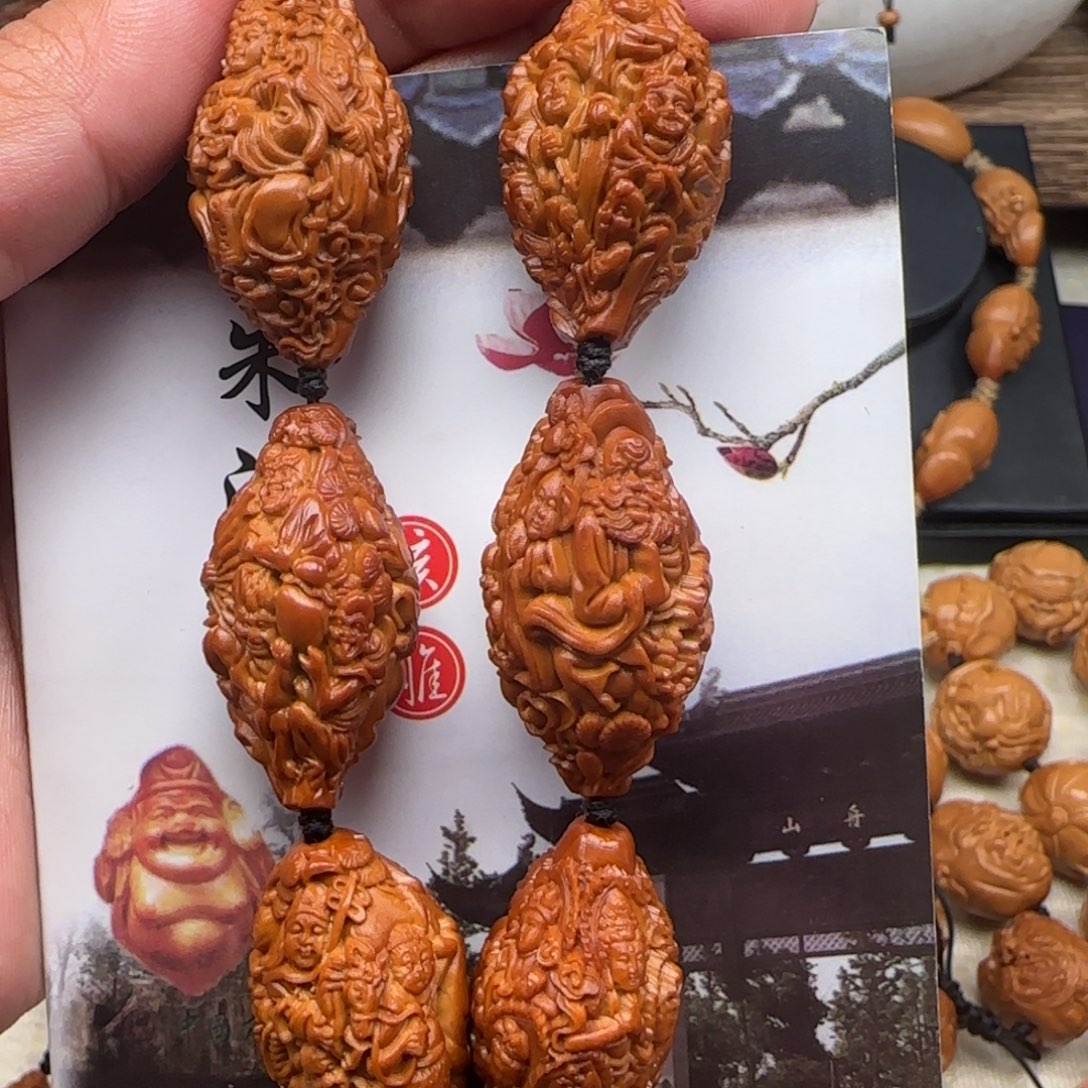 橄榄核手串橄榄手工制作