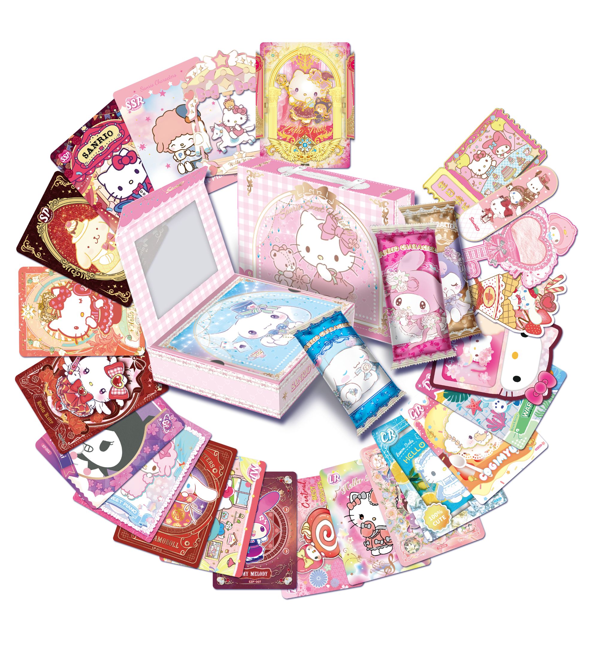 三丽鸥【玩法合集】magic cardx 第四弹花园梦记限量版收藏卡牌代拆