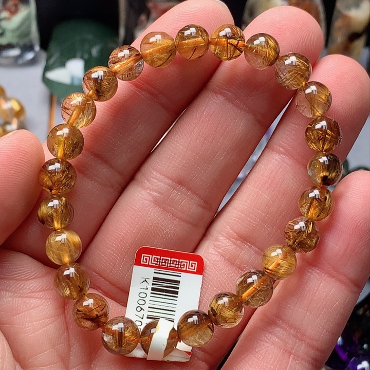 水晶手串未镶嵌天然