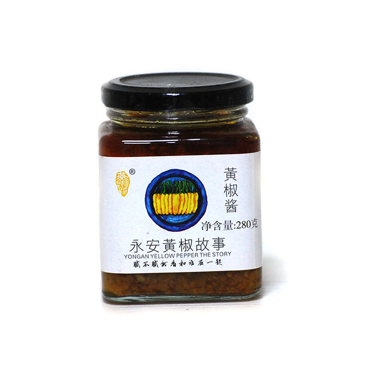 燕吉鸿永安黄椒故事 油泼风味280g 新口味新体验 2025新鲜辣椒酱