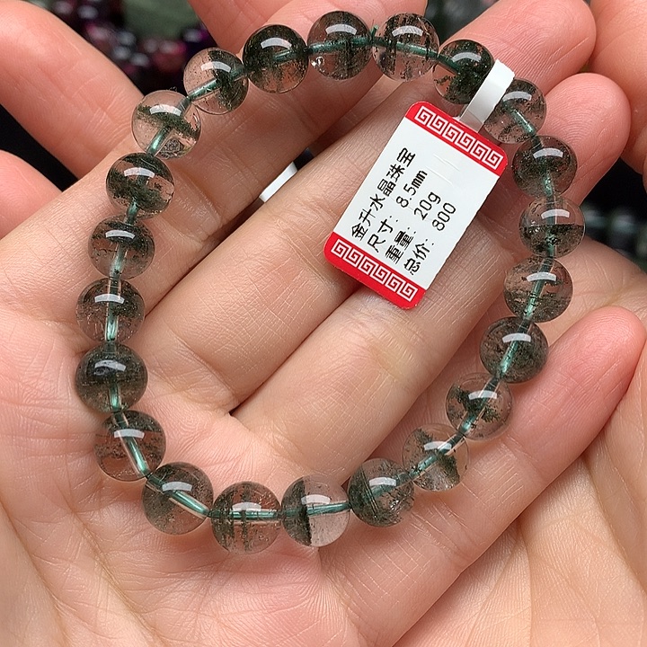 水晶手链未镶嵌天然水晶