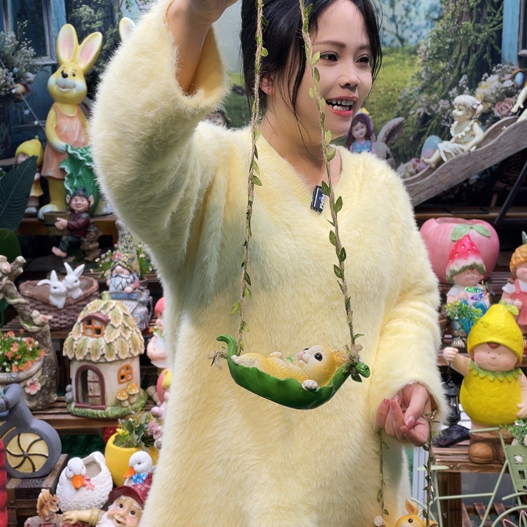 摆件花园摆件红红火火