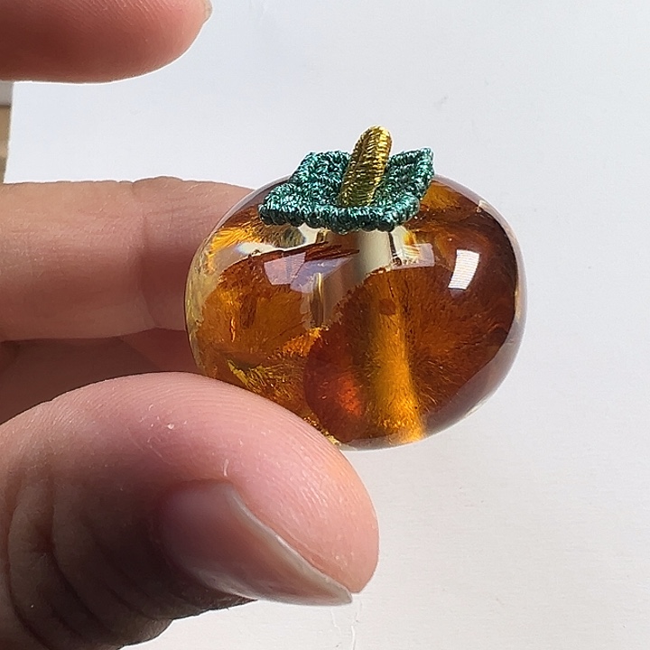 琥珀（花珀）未镶嵌颈饰