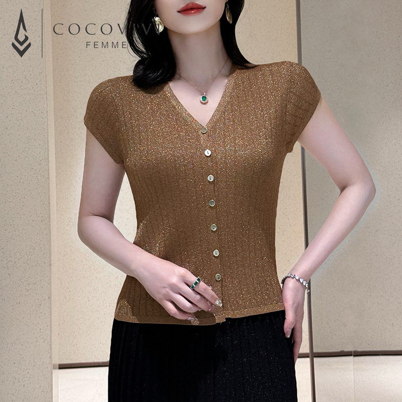 010水晶纱显瘦爆款轻奢小众女款洋气高级冰丝小香风开衫薄款新款