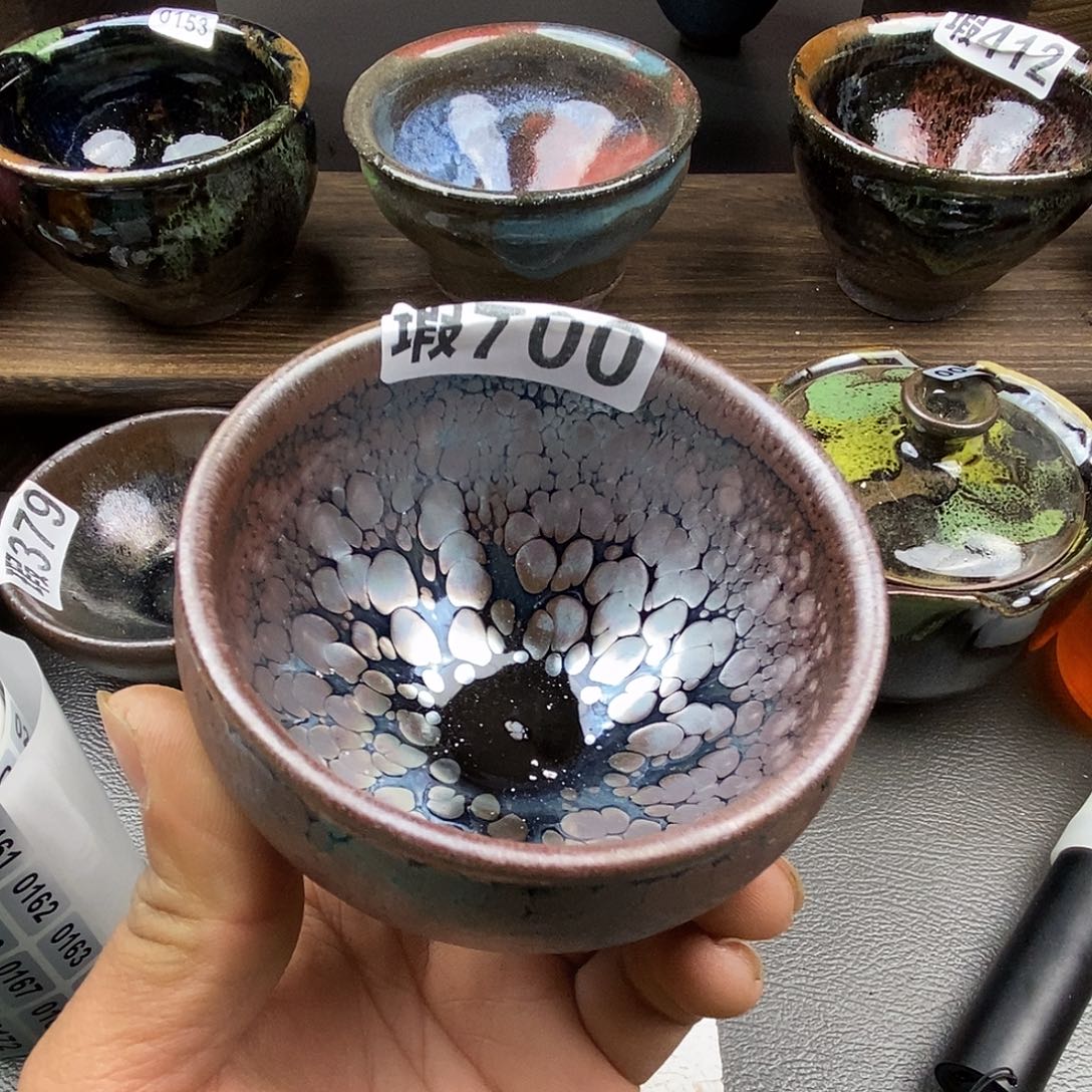 茶盏微瑕建盏主人杯子