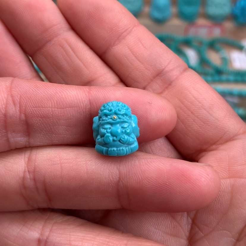 【闪购商品】绿松石象神未镶嵌