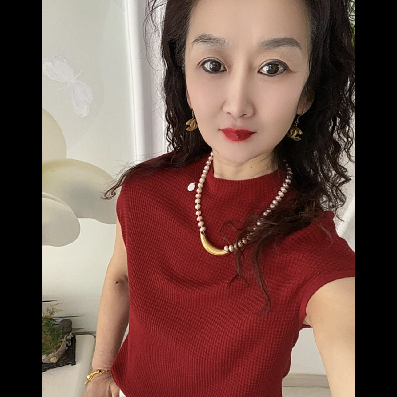 个性空调衫面膜衫玉米粒褶皱
