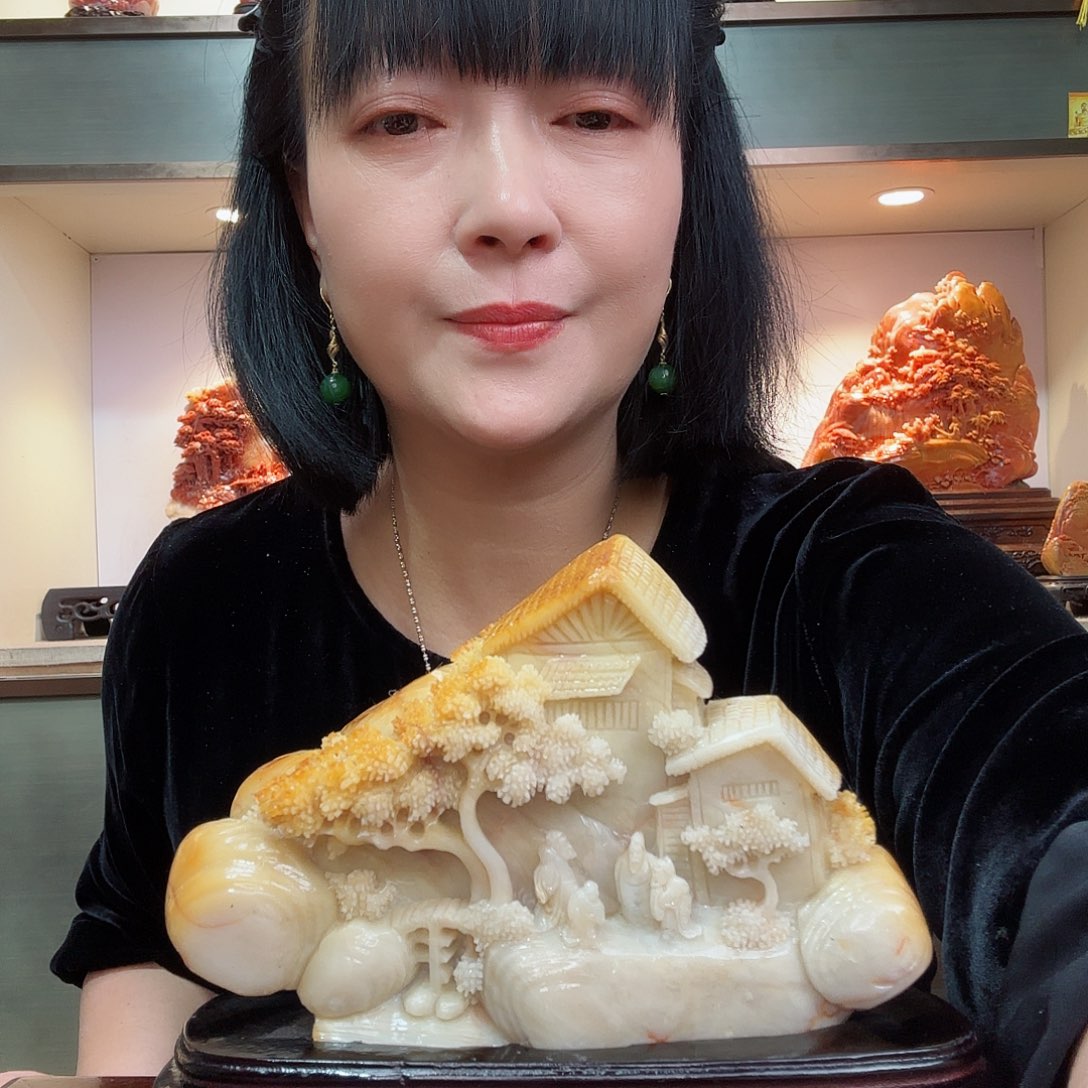 寿山石?**3寿山石摆件