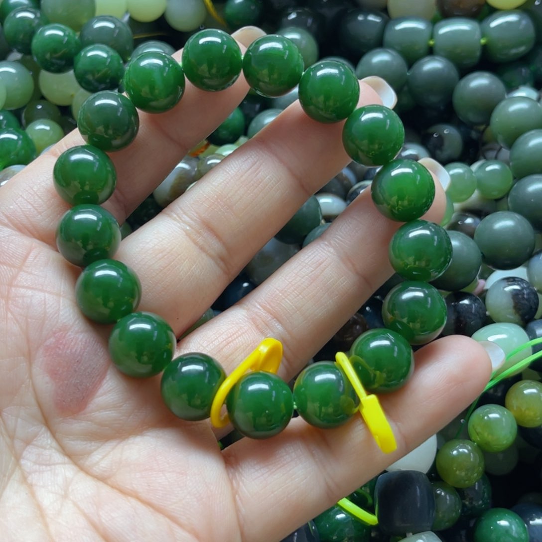 和田玉手链未镶嵌