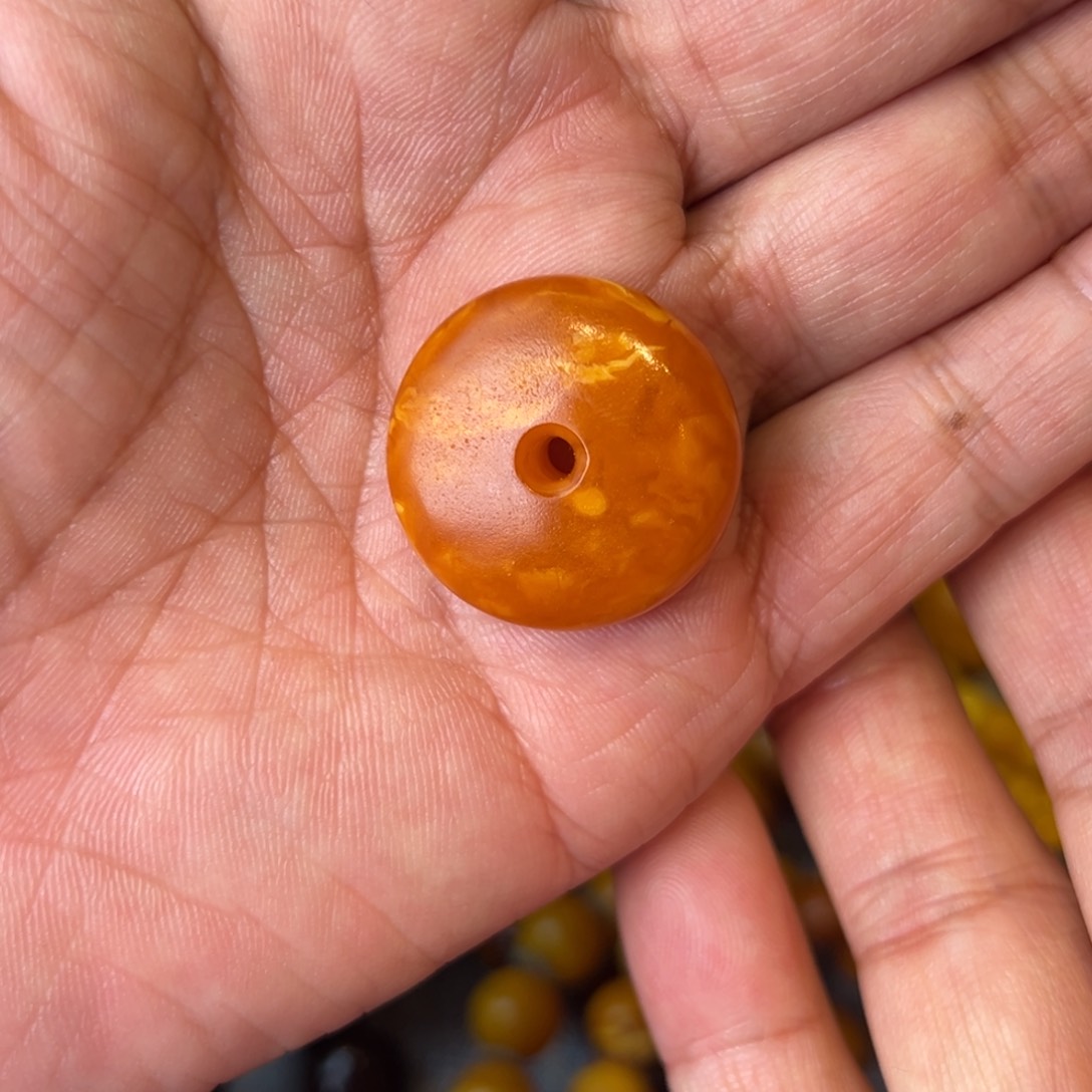 琥珀吊坠(不含链)未镶嵌