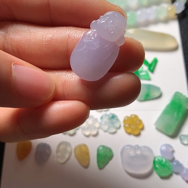 定制翡翠未镶嵌缅甸翡翠A货佛