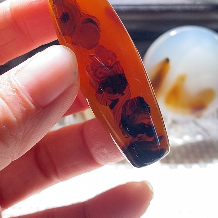 玛瑙/玉髓未镶嵌颈饰