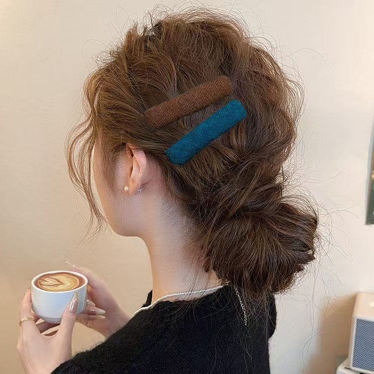 百搭秋冬复古侧边刘海夹子碎发夹女边夹头饰2025新款前额bb夹掰掰