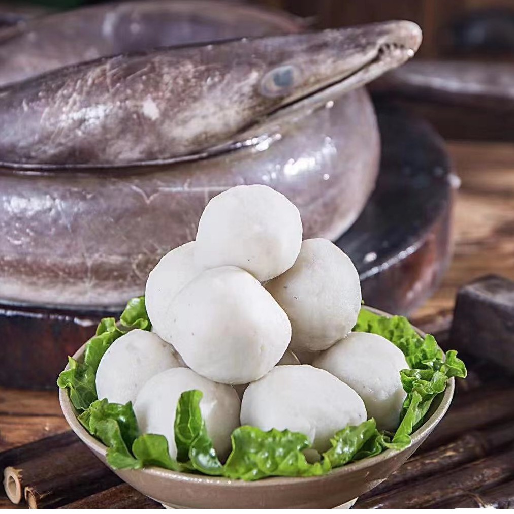 虾小呆 福州手打鳗鱼丸  味道鲜美