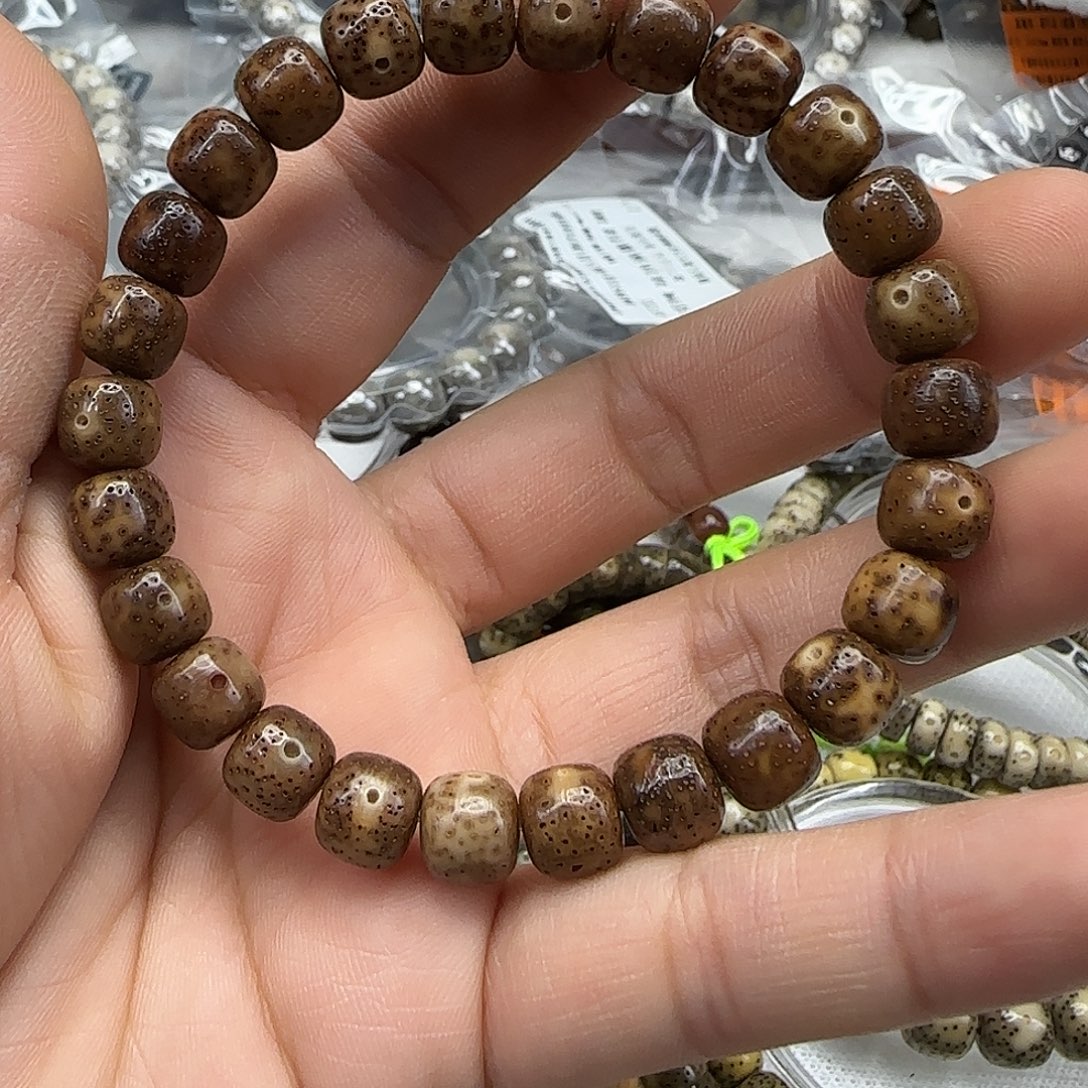 凡***烦星月菩提手串172胡皮星月菩提98单圈